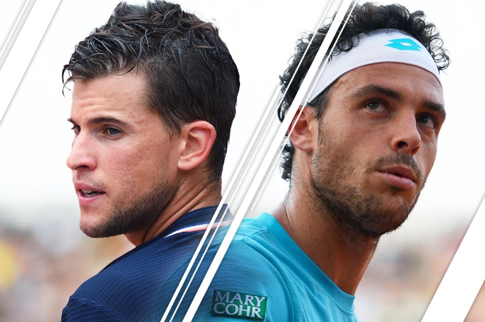 Duel Thiem Cecchinato