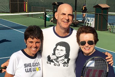 Harlan Coben meets Billie Jean King and Ilana Kloss