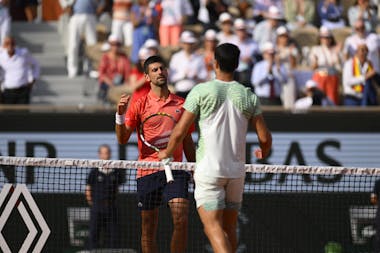 Novak Djokovic, Carlos Alcaraz, Roland-Garros 2023