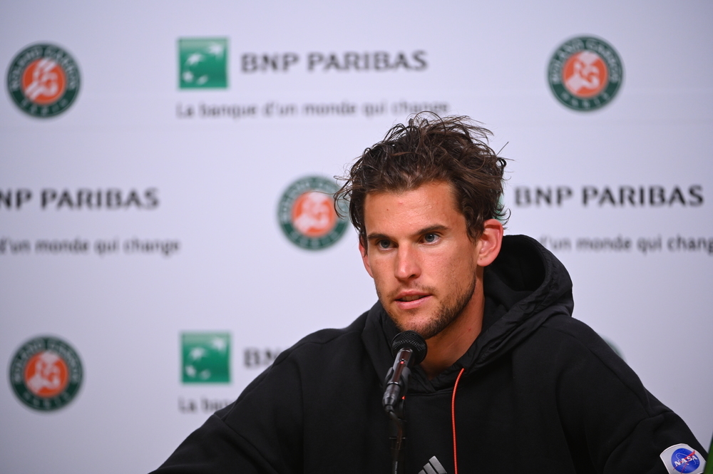 Dominic Thiem Roland-Garros 2021
