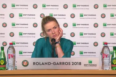 Roland-Garros 2018, 1er tour, Elina Svitolina, conférence de presse, press conference