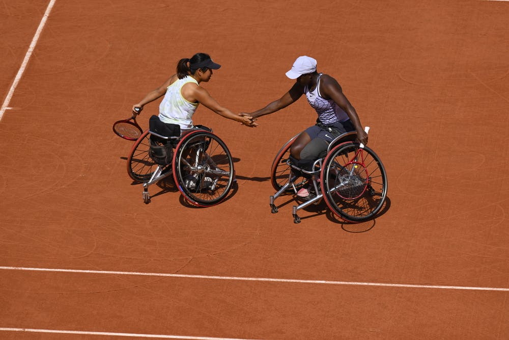 Yui Kamiji, Kgothatso Montjane, semi-final, women's wheelchair doubles 