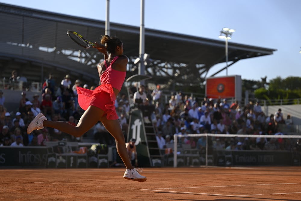 Leylah Fernandez, second round, Roland-Garros 2023