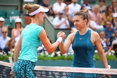 Simona Halep Alison Riske Roland-Garros 2018.