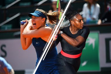 Serena Williams Maria Sharapova 3e tour Roland-Garros 3rd round.