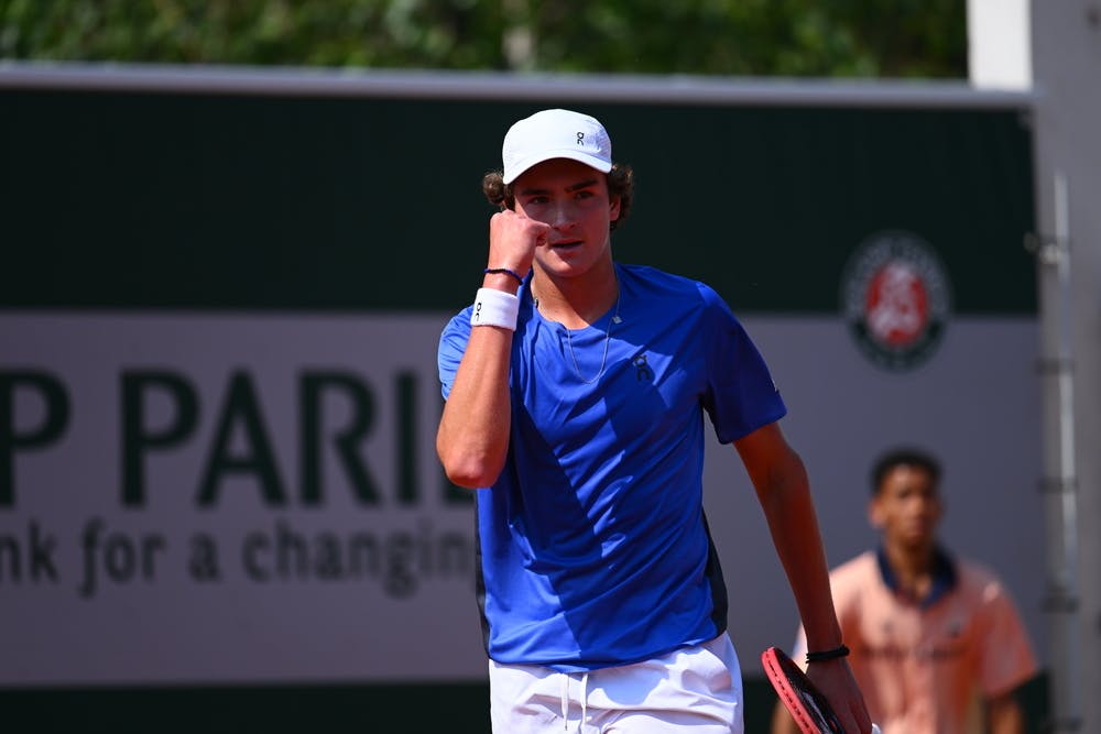 Joao Fonseca, boys' singles, third round, Roland-Garros 2023