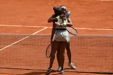 Sloane Stephens, Cori Gauff, quart de finale, Roland-Garros 2022 Sloane Stephens, Cori Gauff, quart de finale, Roland-Garros 2022