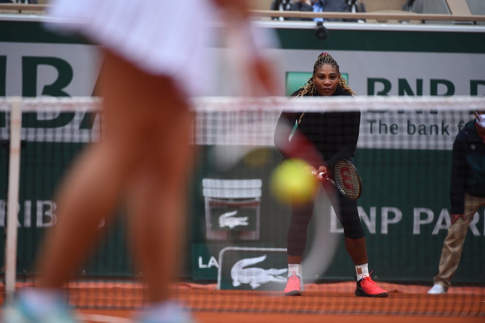 Serena Williams, Roland Garros 2020, first round