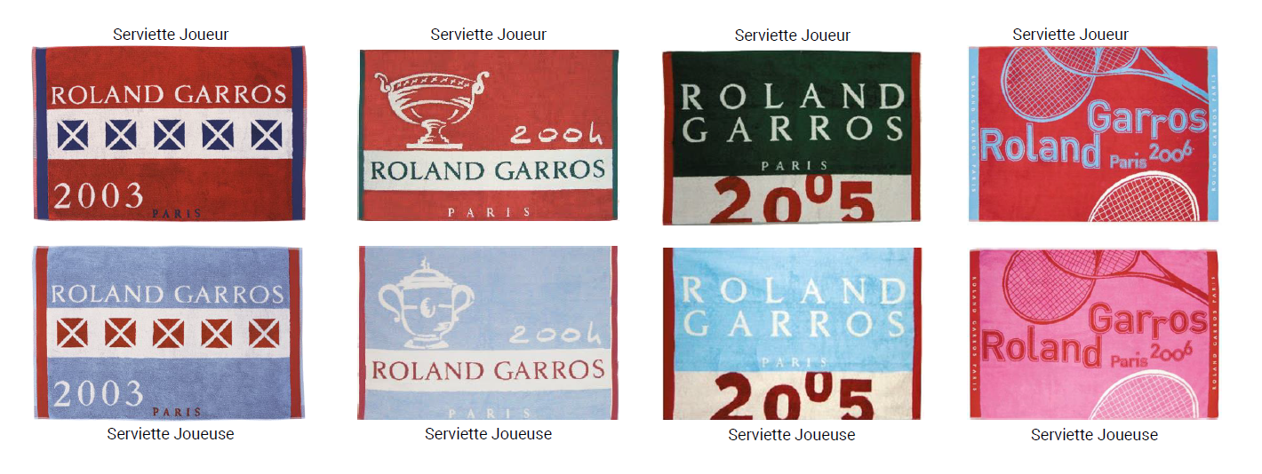 The Official Roland-Garros Towel: The Whole Story - Roland-Garros - The ...