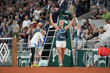 Diane Parry vs Barbora Krejcikova / Roland-Garros 2022