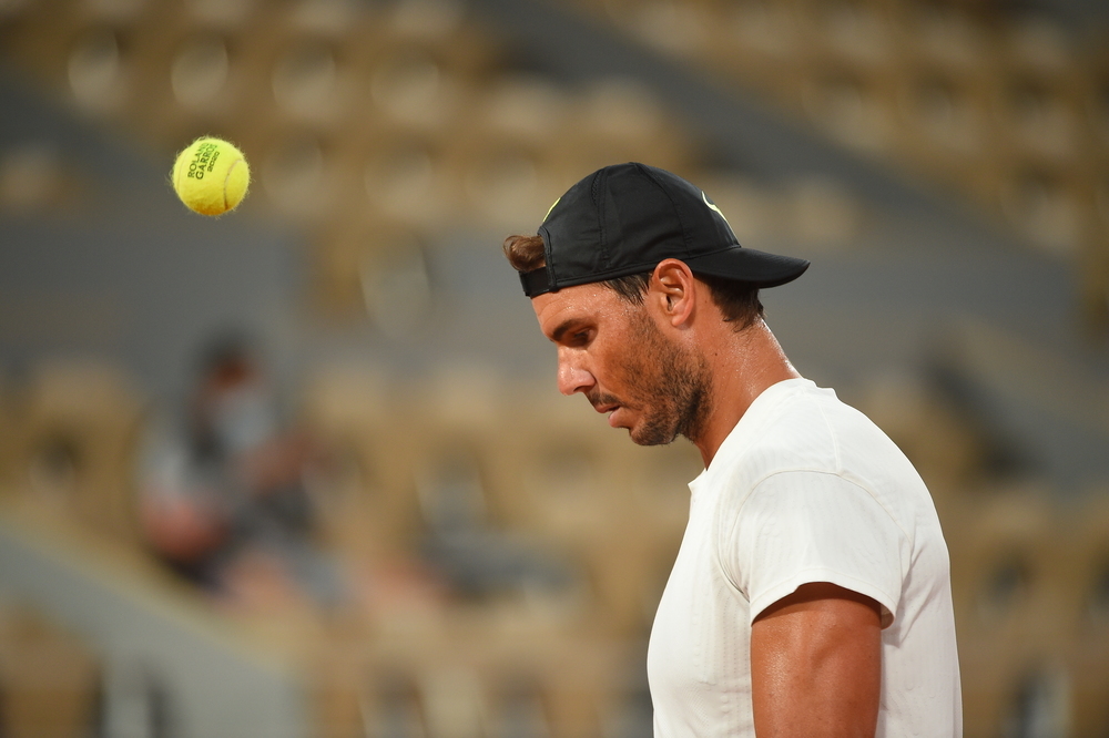 Rafael Nadal, Roland Garros 2020, practice