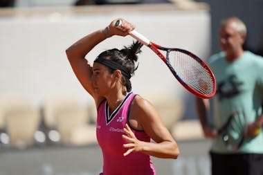 Caroline Garcia, Roland-Garros 2023, practice
