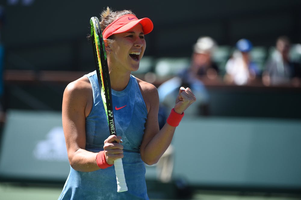 Belinda Bencic expresses pure joy in Indian Wells 2019