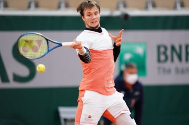 Alexander Bublik, Roland-Garros 2020, 1er tour