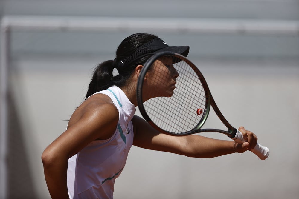 Annabelle Xu, Roland-Garros 2022, Simple Filles, 1/4 de Finale, 