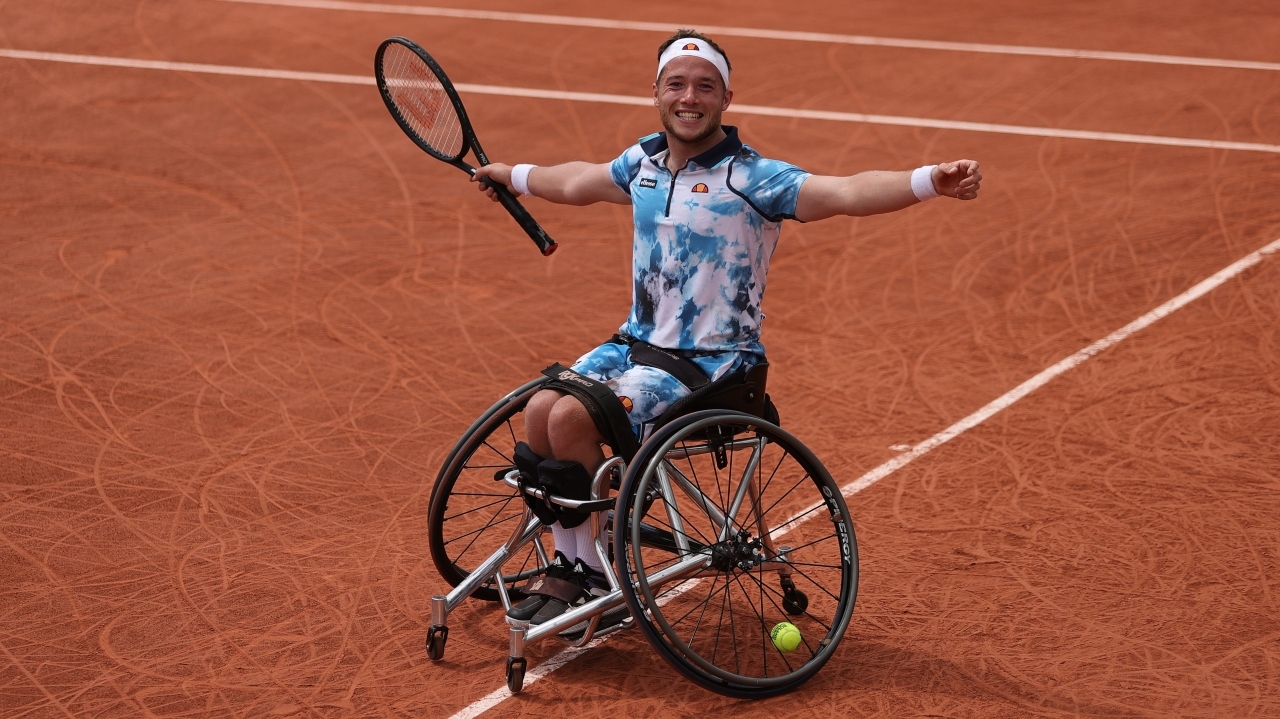 Alfie Hewett, Roland Garros 2021, wheelchair