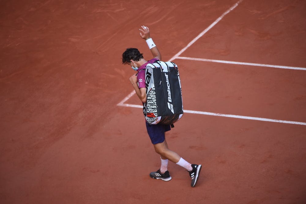 Dominic Thiem / 1er tour Roland-Garros 2021