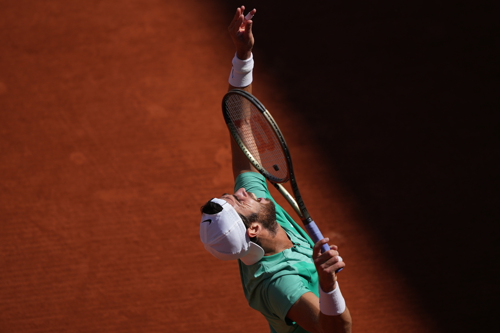 Karen Khachanov, huitièmes de finale, Roland-Garros 2023