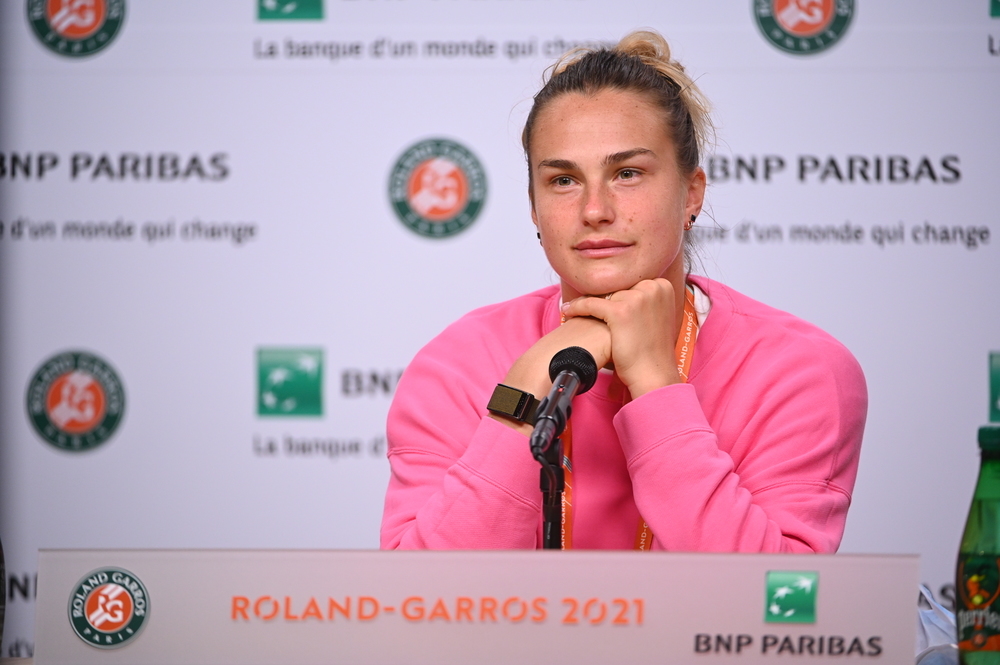 Aryna Sabalenka Roland-Garros 2021