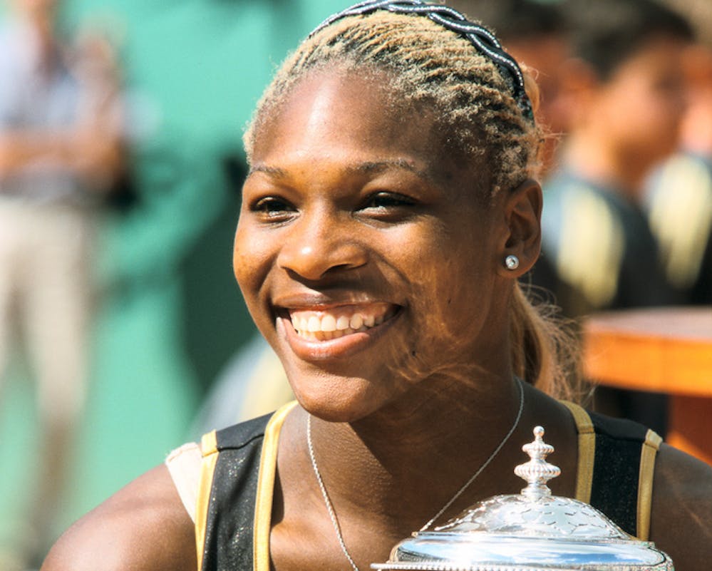 Serena Williams, Roland Garros 2002, Simple Dames, Remise de Prix, 