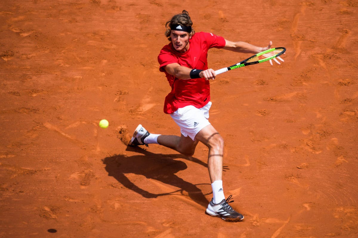 Stefanos Tsitsipas Barcelone 2018.
