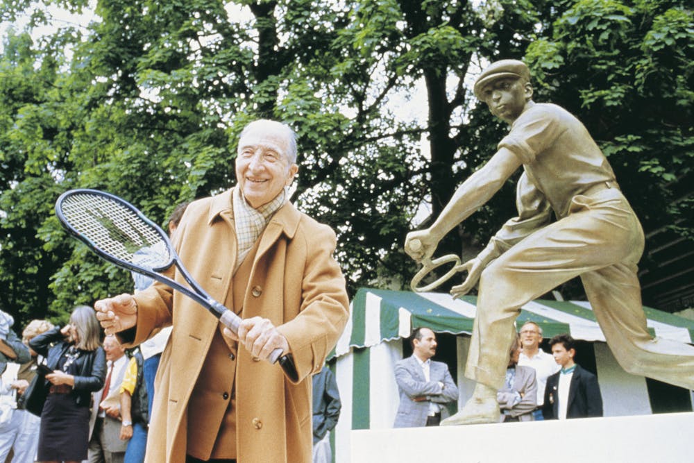 René Lacoste 50 ans Roland-Garros