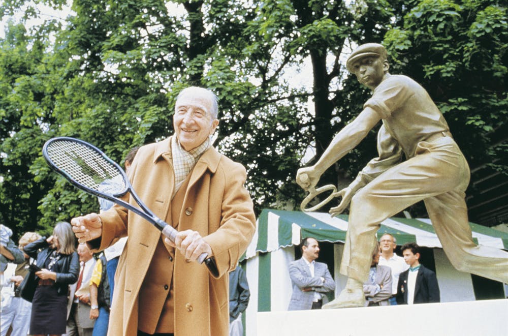 René Lacoste 50 ans Roland-Garros