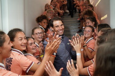 Rafael Nadal ballkids Roland Garros final 2019