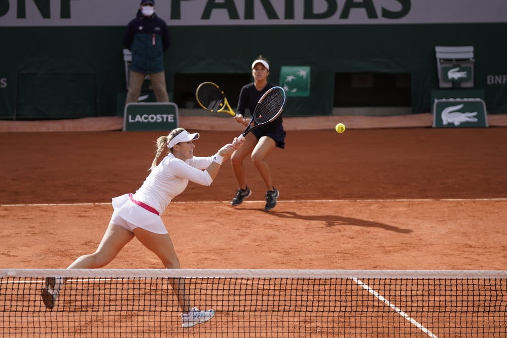 Alexa Guarachi - Desirae Krawczyk, Roland-Garros 2020, 1/4 de finale