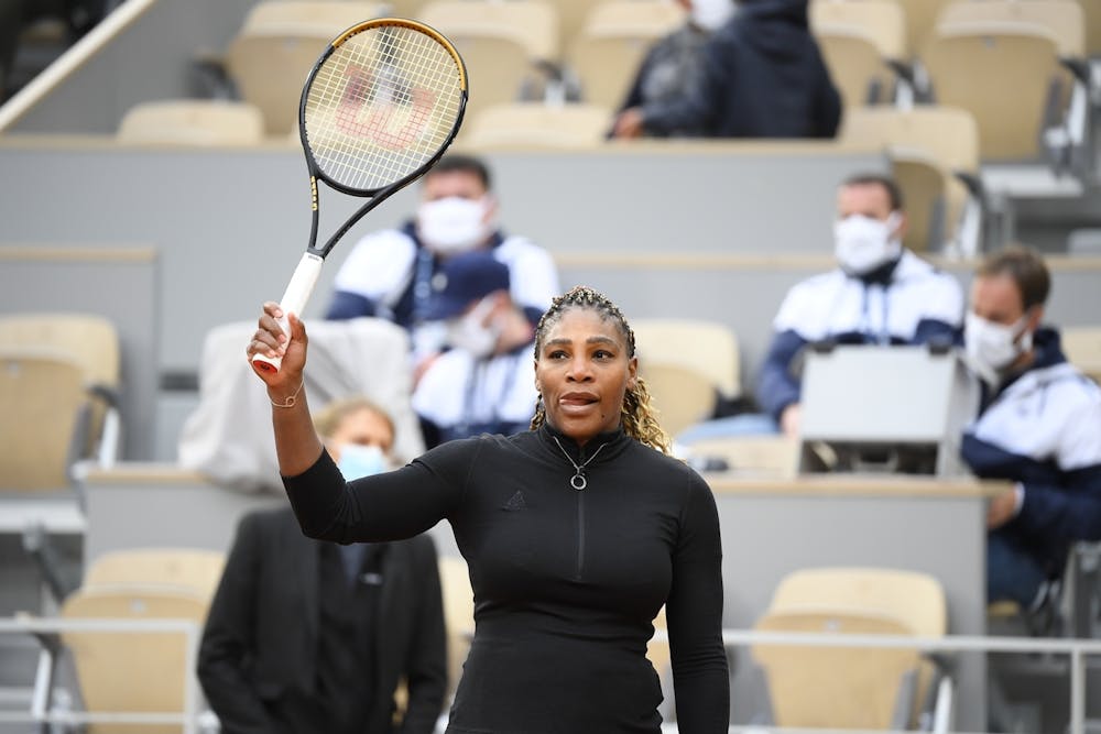Serena Williams, Roland Garros 2020, first round