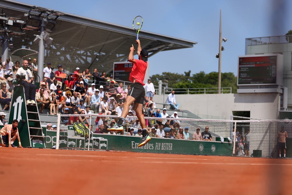 Maxime Cressy, first round, Roland-Garros 2023