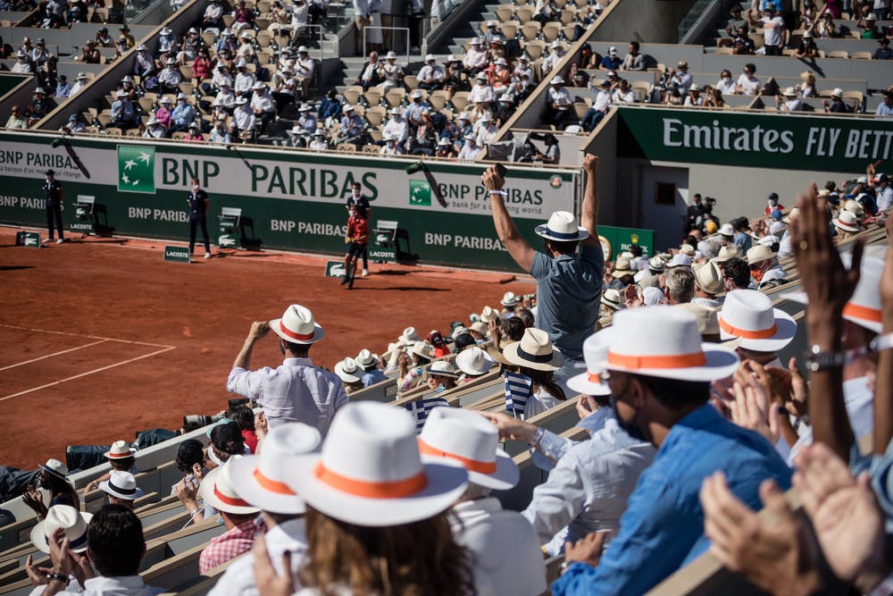 Spectateurs Roland-Garros 