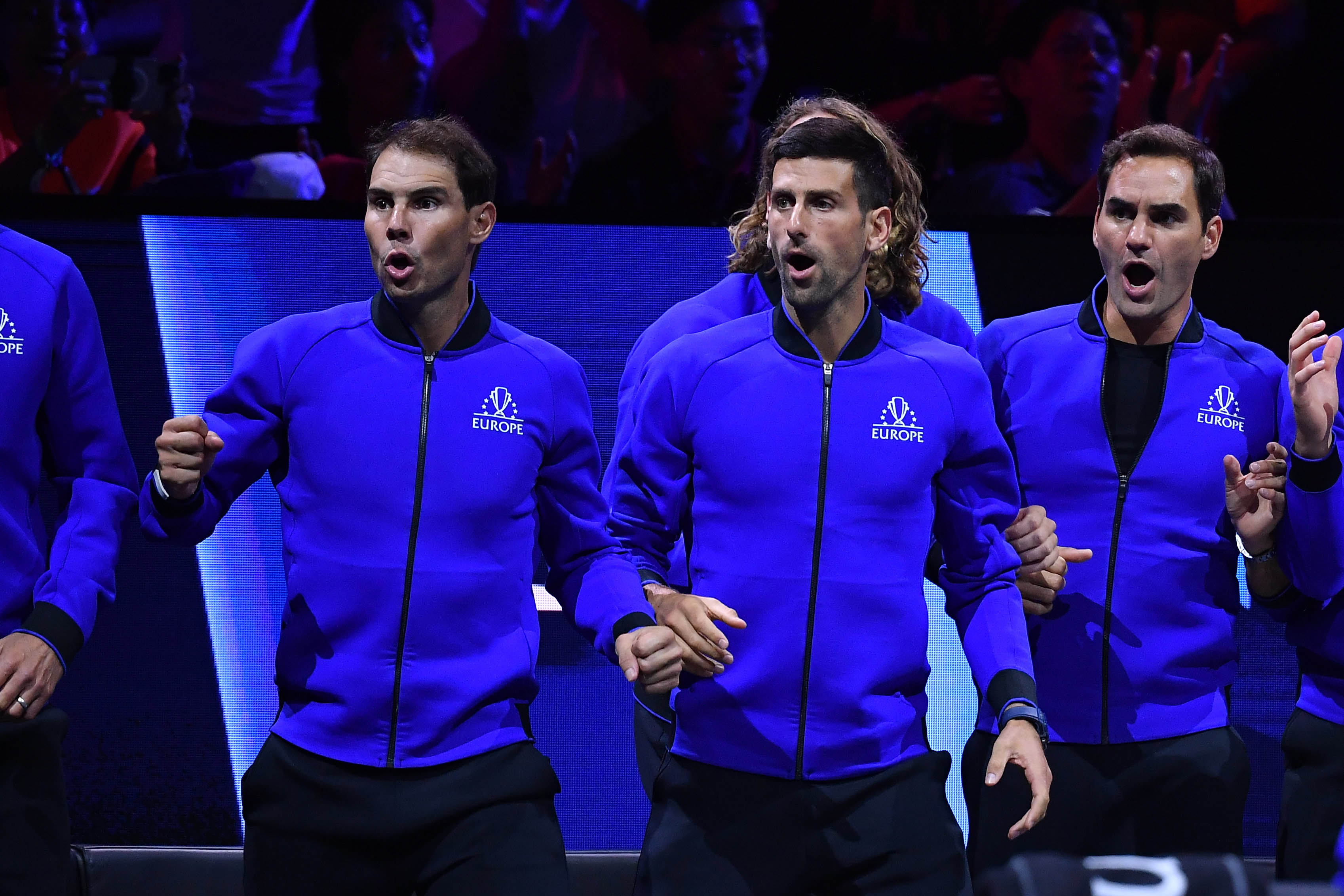 Rafael Nadal, Novak Djokovic & Roger Federer / Laver Cup 2022