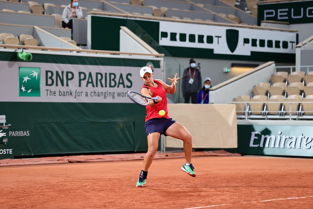 Ashleigh Barty, Roland Garros 2021, practice