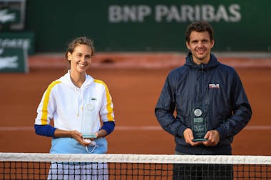 Stars Set et match sur le court Simonne-Mathieu / Roland-Garros 2020