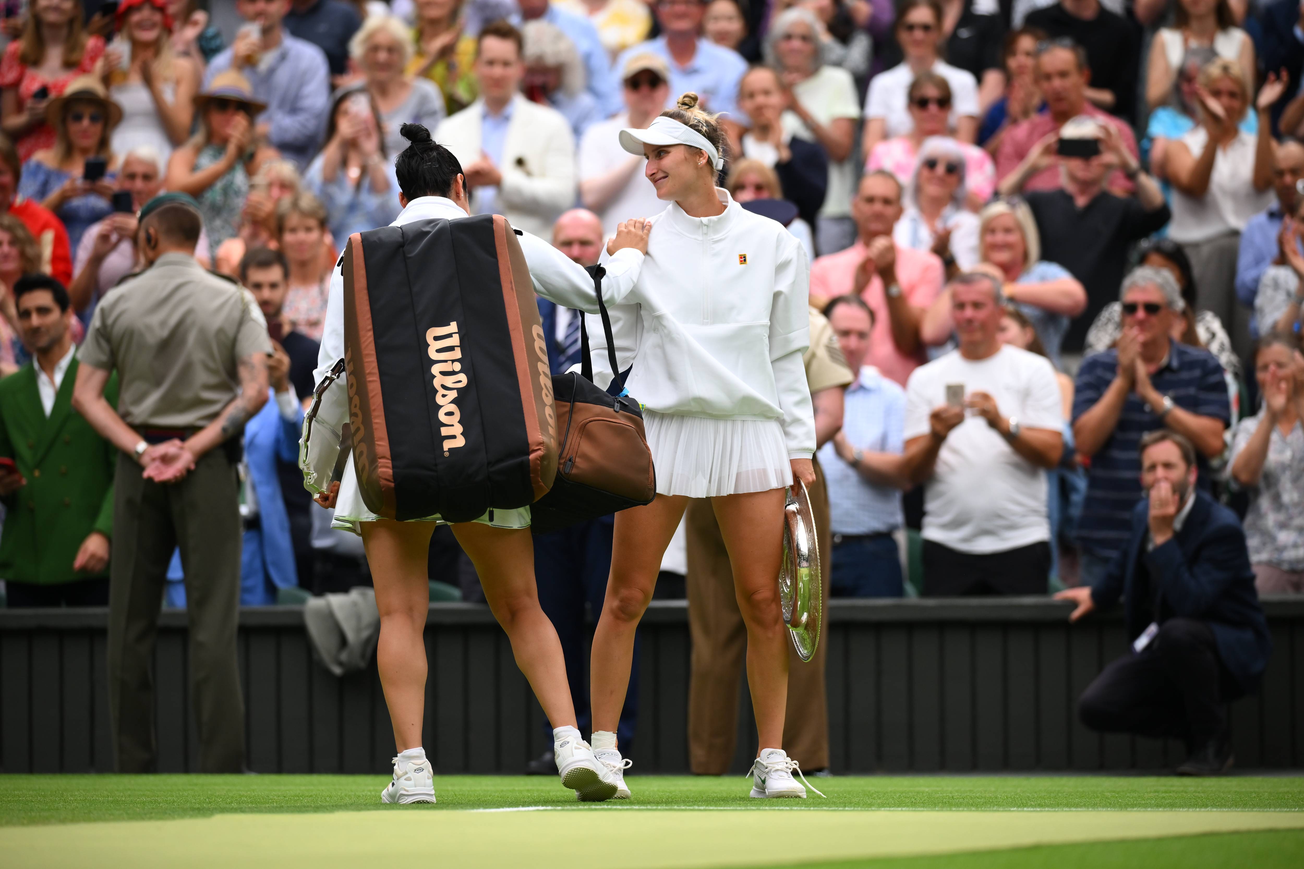 Ons Jabeur & Marketa Vondrousova / Wimbledon 2023