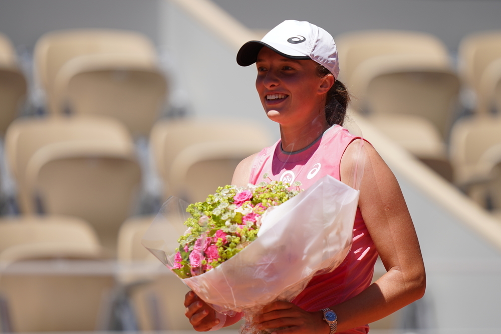 Iga Swiatek, Roland Garros 2021, first round