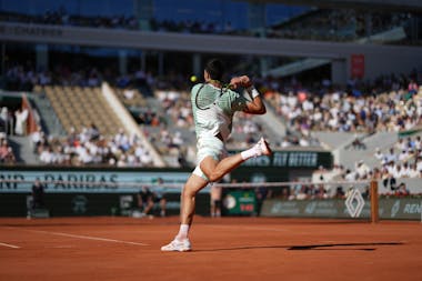 Carlos Alcaraz, second round, Roland Garros 2023