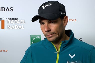 Rafael Nadal / Interview d'après-match