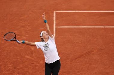 Victoria Azarenka, practice, Roland-Garros 2023