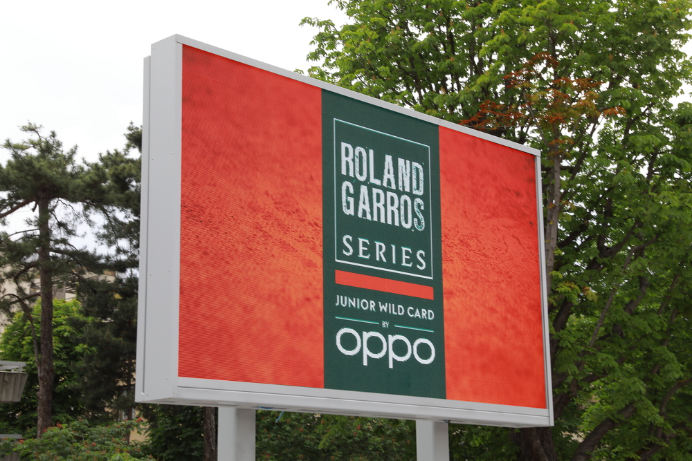 Panneau Roland-Garros Junior Wild Card Series