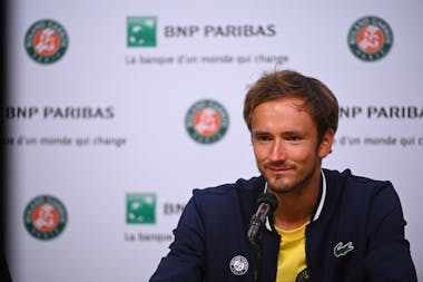 Daniil Medvedev Roland-Garros 2021