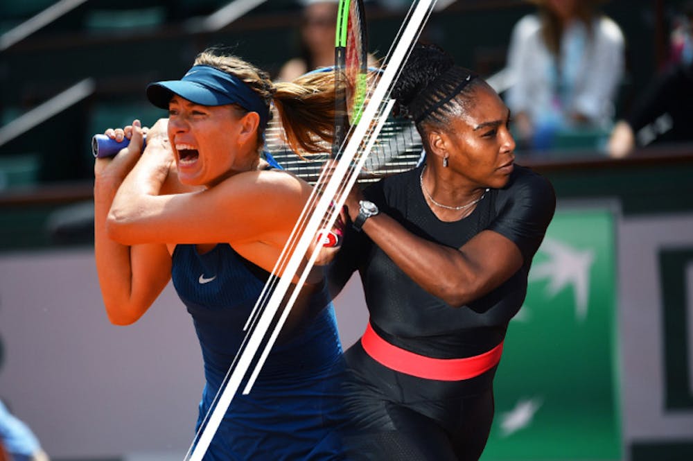 Serena Williams Maria Sharapova 3e tour Roland-Garros 3rd round.