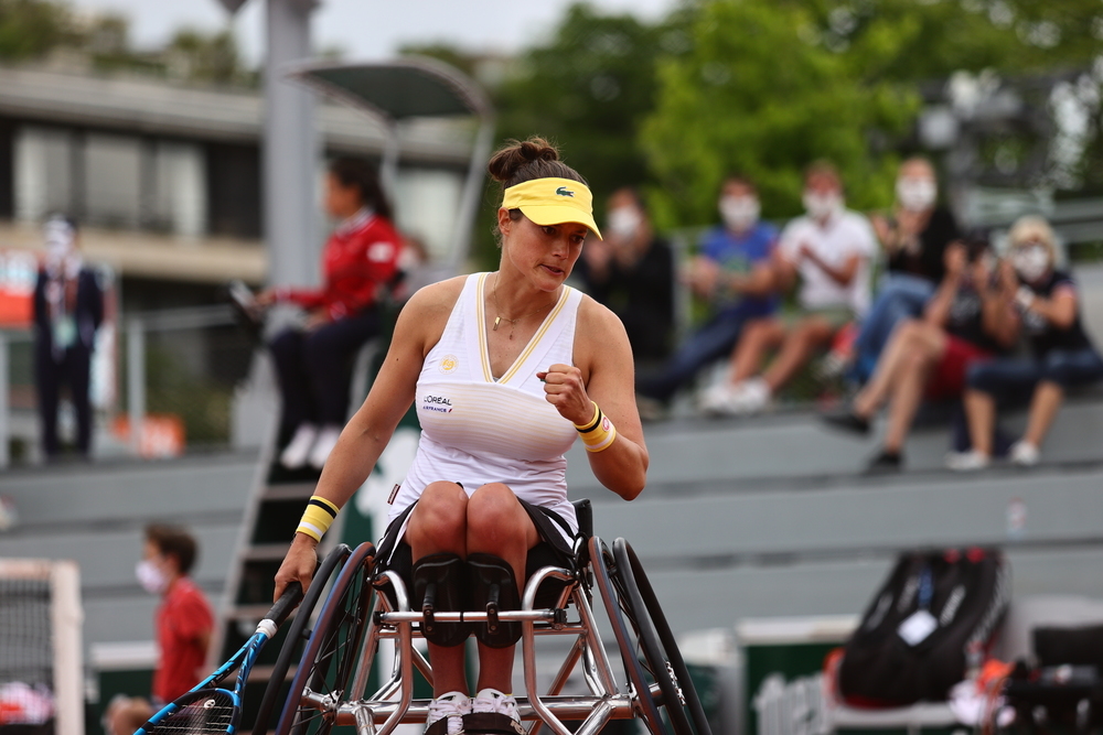 Emmanuelle Morch, Roland Garros 2021, wheelchair singles first round