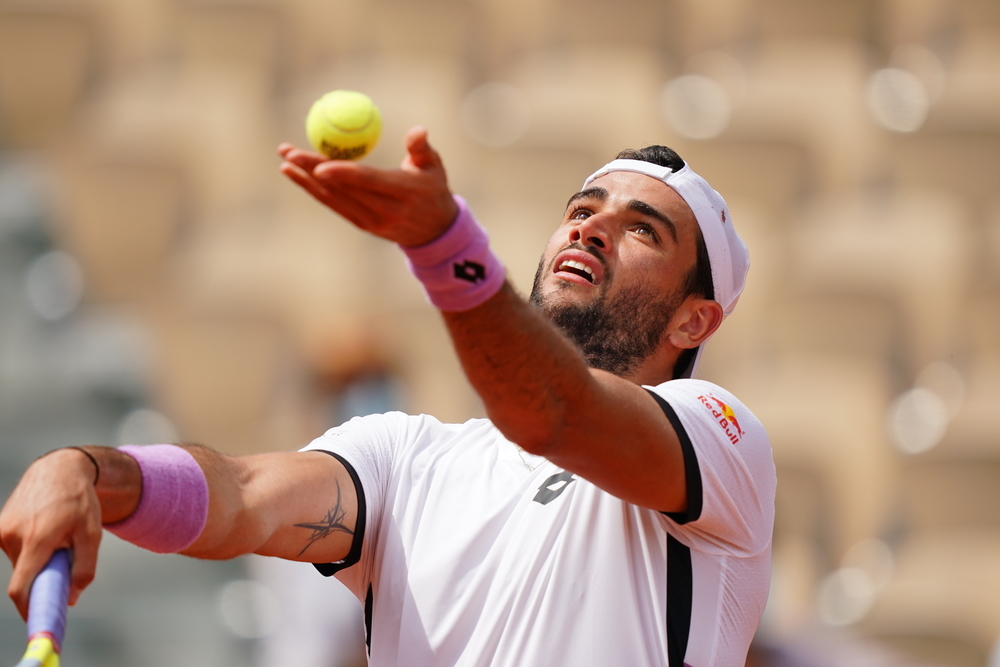 Matteo Berrettini, Roland Garros 2021, second round