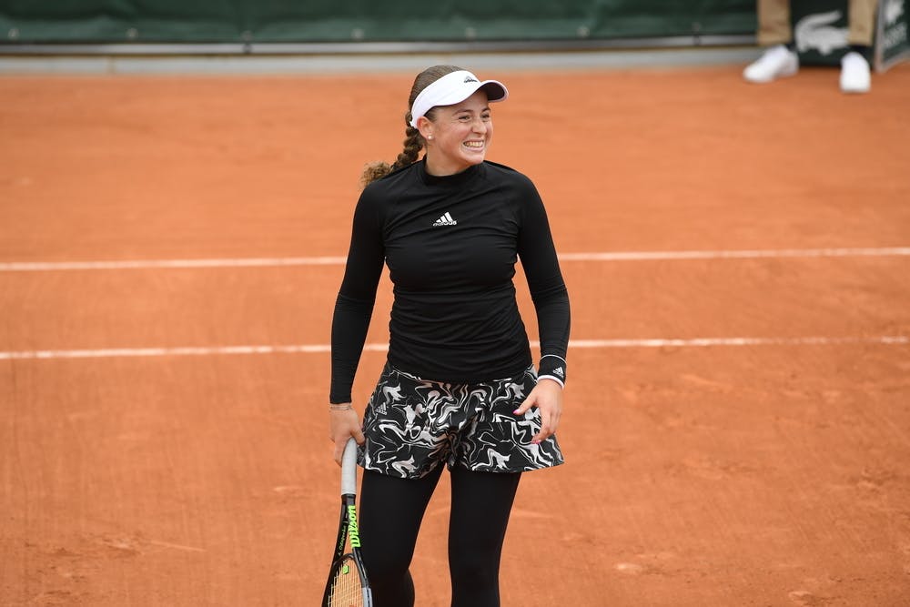 Jelena Ostapenko, Roland-Garros 2020, 1er tour