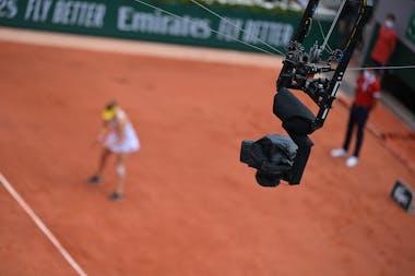 Caméra de TV/ Roland-Garros 2021