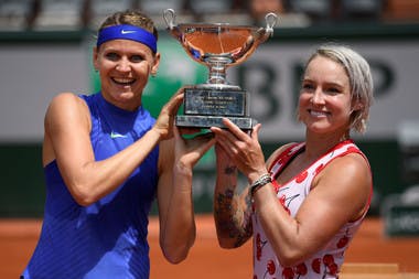 Bethanie Mattek-Sands, Lucie Safarova, double, vainqueurs, winners, Roland-Garros 2017