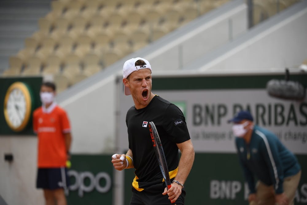 Diego Schwartzman, Roland-Garros 2020, 2e tour