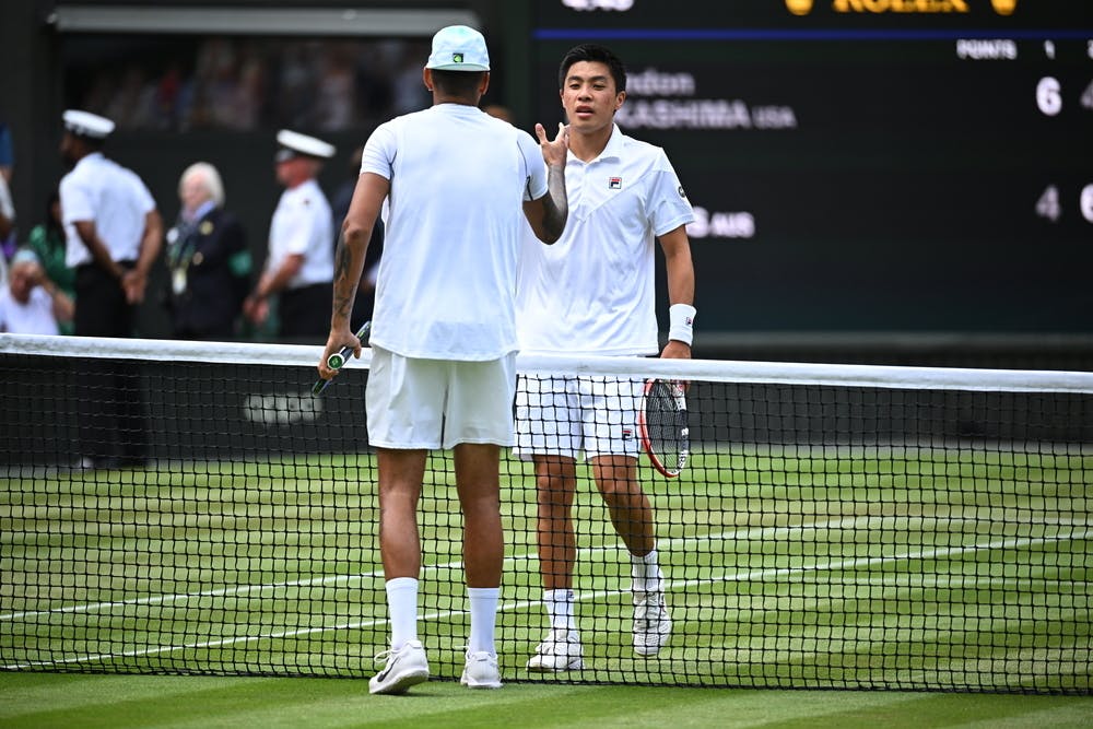 Brandon Nakashima & Nick Kyrgios - Huitième de finale Wimbledon 2022